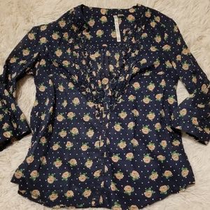 Chambray LC 3/4 Top XS